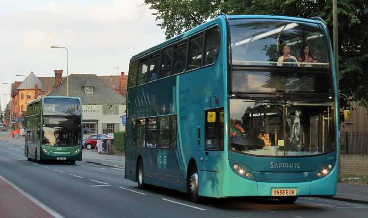 Arriva Shires Alexander Dennis Enviro400 5438 Sapphire